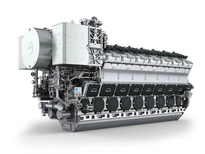 MAN 48/60CR engine (Image: MAN Diesel & Turbo)