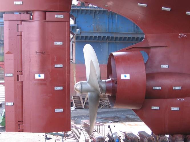 Becker Mewis Duct with Becker Flap Rudder (Photo: Becker Marine Systems)