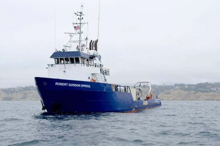 Scripps Institution of Oceanography research vessel Robert Gordon Sproul (Photo: Scripps Oceanography at UC San Diego)