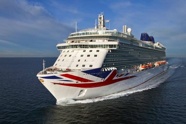 P&O Cruises Britannia features a water-lubricated COMPAC propeller shaft system (Photo: Thordon Bearings)