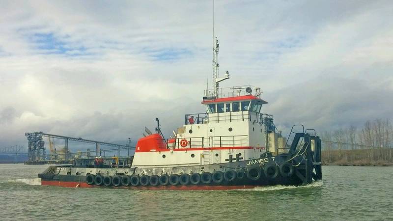 The James T running light (Photo: Mike Fourtner / Cummins)