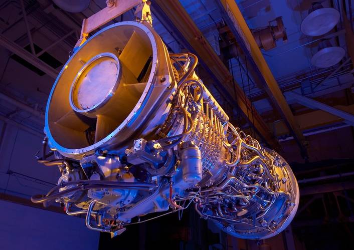 GE LM2500+G4 gas turbine (Photo: GE)