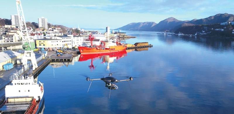  Image: Norwegian Maritime Authority/Nordic Unmanned (drone)