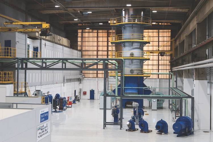 Gas operations commence at the newly expanded Alfa Laval Test & Training Center in Aalborg, Denmark. (Photo: Alfa Laval)