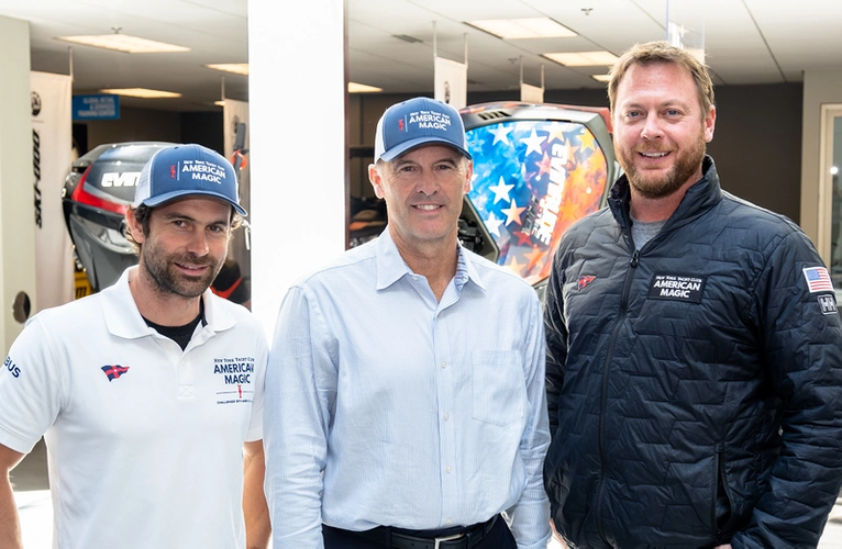 Left to right: Revelin Minihane, Tracy Crocker and Dustin Burrell (Photo: Evinrude)