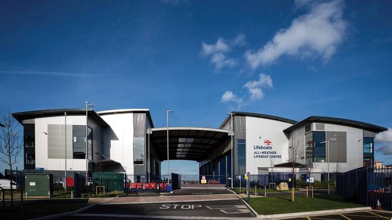 The RNLI’s All-weather Lifeboat Centre in Poole, Dorset, UK: carrying out the whole boatbuilding process under one roof. (Photo: RNLI/Nathan Williams)