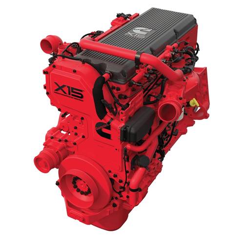With a robust engine block designed for continuous-duty operation and long life, and a single cylinder head with four valves per cylinder, the Cummins X15 marine engine provides reduced fuel consumption without reduced performance. The X15, which can be used in both commercial and recreational marine applications, is available as a propulsion engine and as an auxiliary engine. (Photo: Cummins Inc.)
