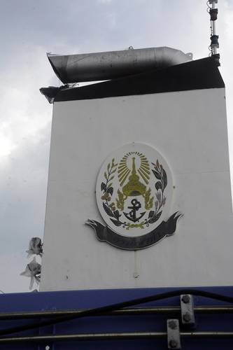 Stack logo for the Thai Marine Department. Image courtesy Cummins/Thai Marine Department