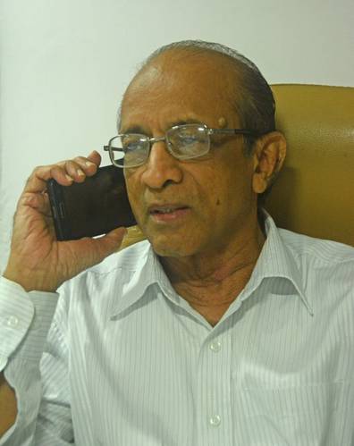 Tebma Shipyards Ltd. Senior Vice President M. Balasubramaniam (Photo: Haig-Brown/Cummins)