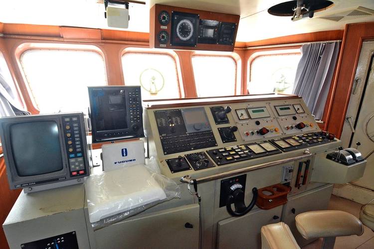 The updated bridge on the Jaladharanuraksh. Image courtesy Cummins/Thai Marine Department