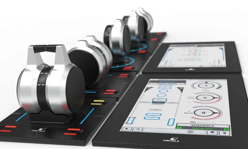 The updated Wärtsilä ProTouch Remote Propulsion Control System user interface (Credit: Wärtsilä)