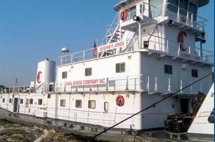  Vessel Eugenie P. Jones. © Canal Barge Company, Inc.