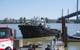 The tug floats off the launch cradle and finds her waterline (Photo courtesy of Haig-Brown/Cummins)