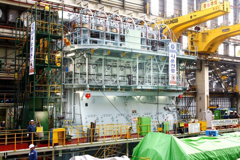 Main engineering. Wärtsilä Corporation судостроение. Wärtsilä RT-flex96c. Двигатель Wartsila RT Flex. Hyundai Heavy industries Europe Sulzer двигатель.